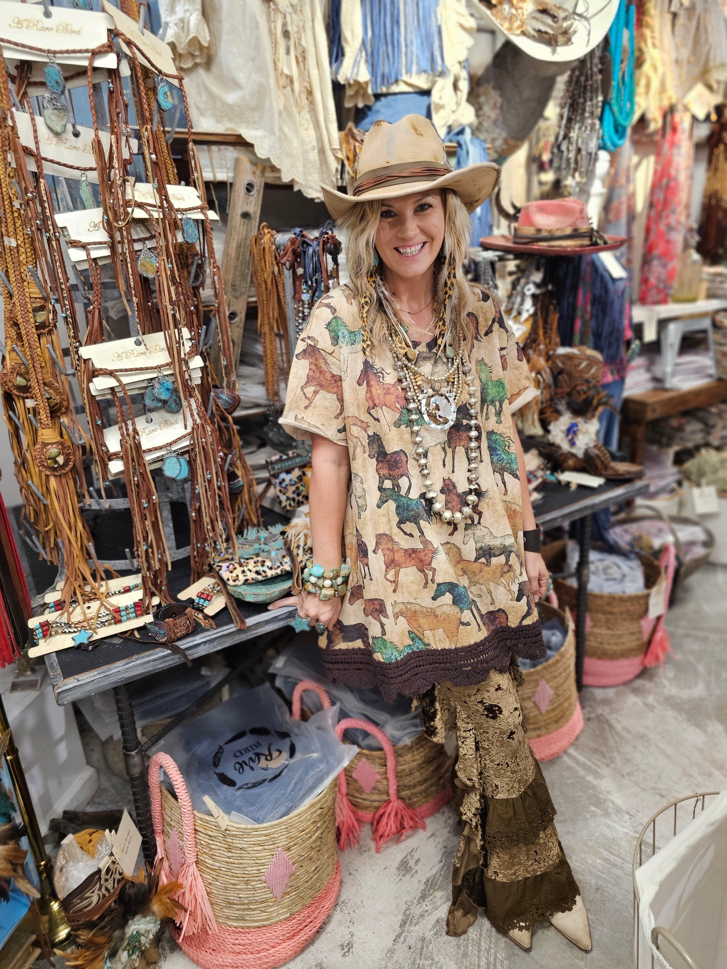 Spirit Horses Lace Shirt