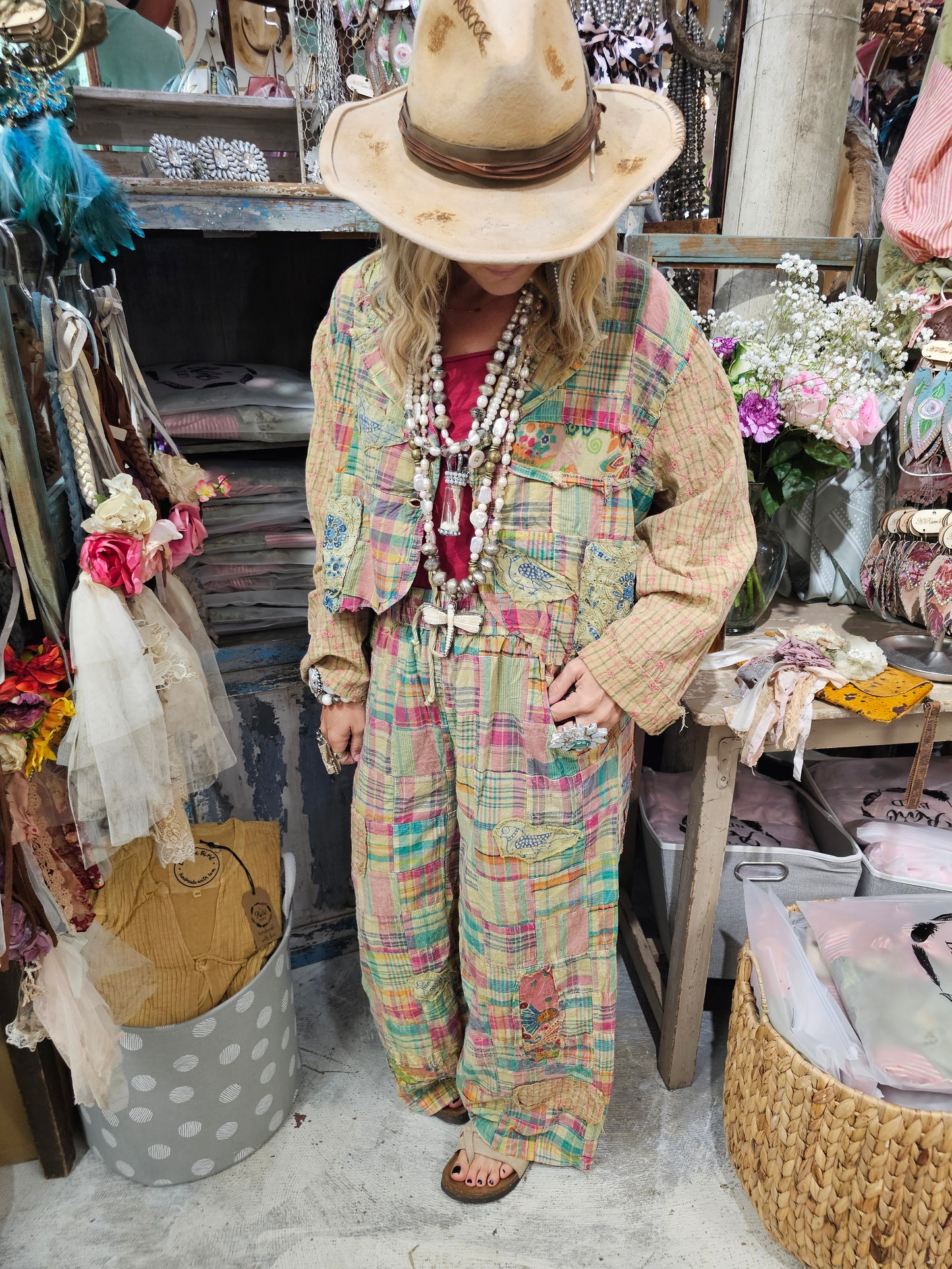 Pink Plaid Paradise Jacket