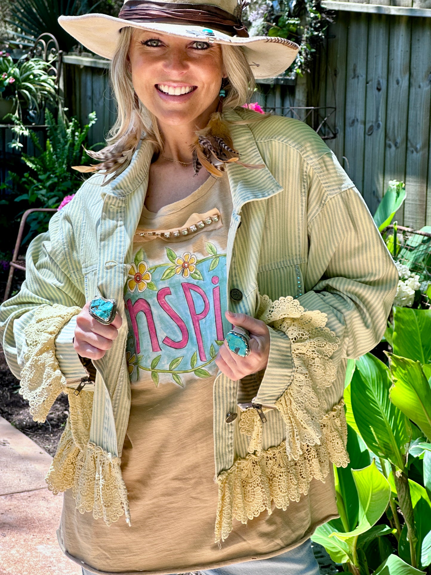 Inspire Tattered Shirt