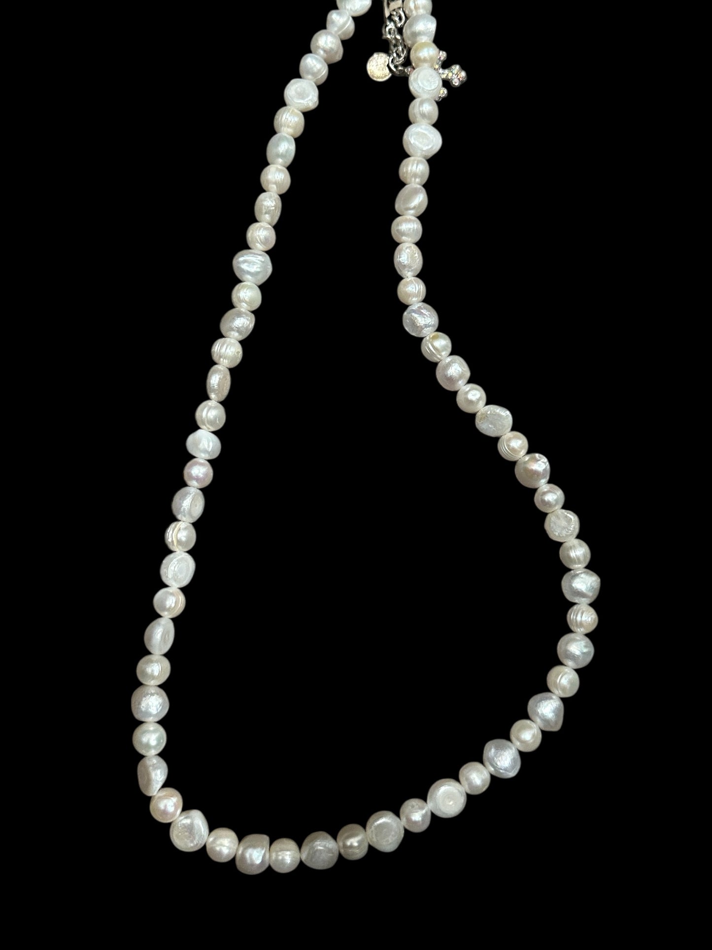 30" Natural Pearl with Extender
