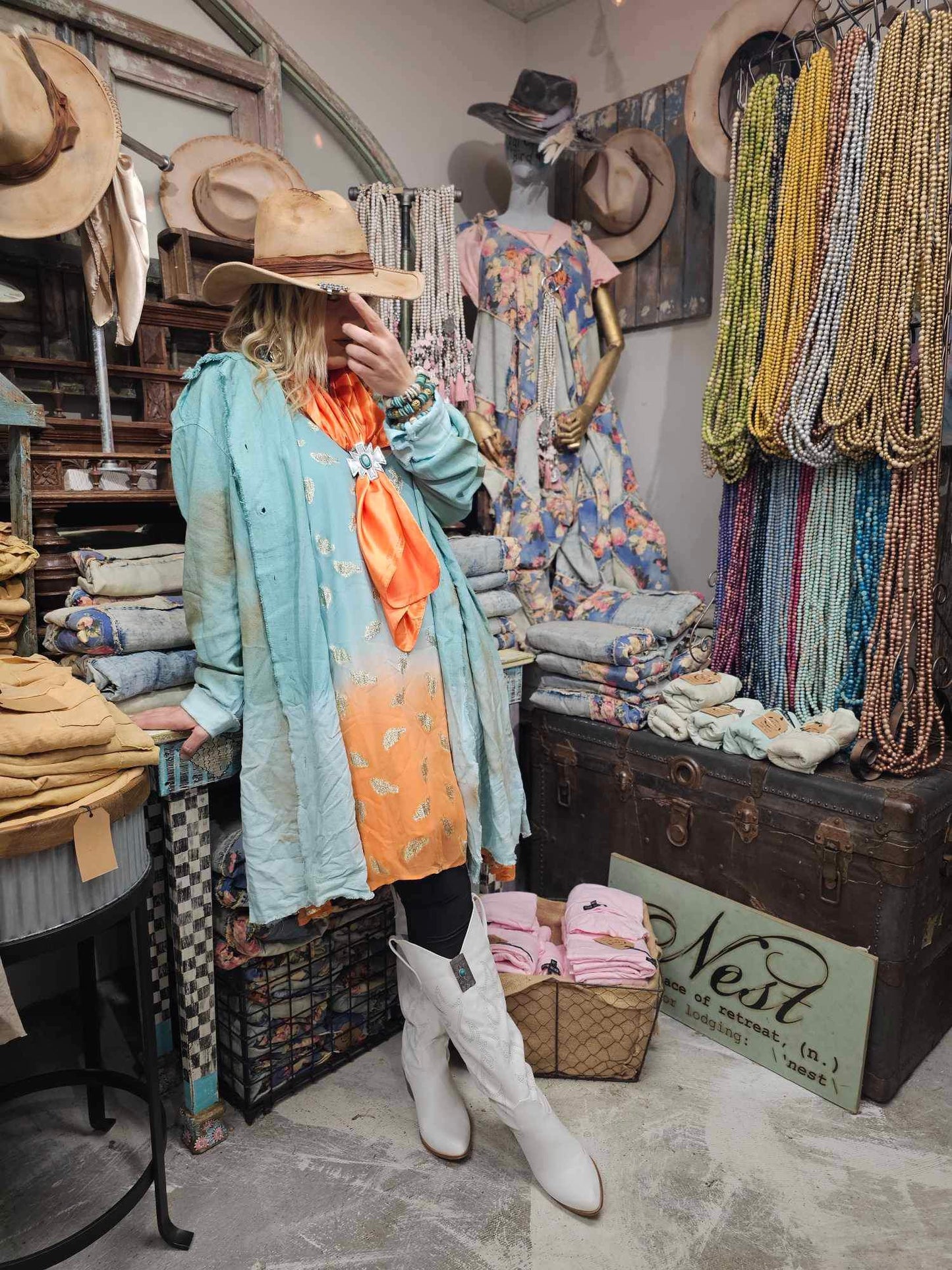Vegas Shimmer Tunic