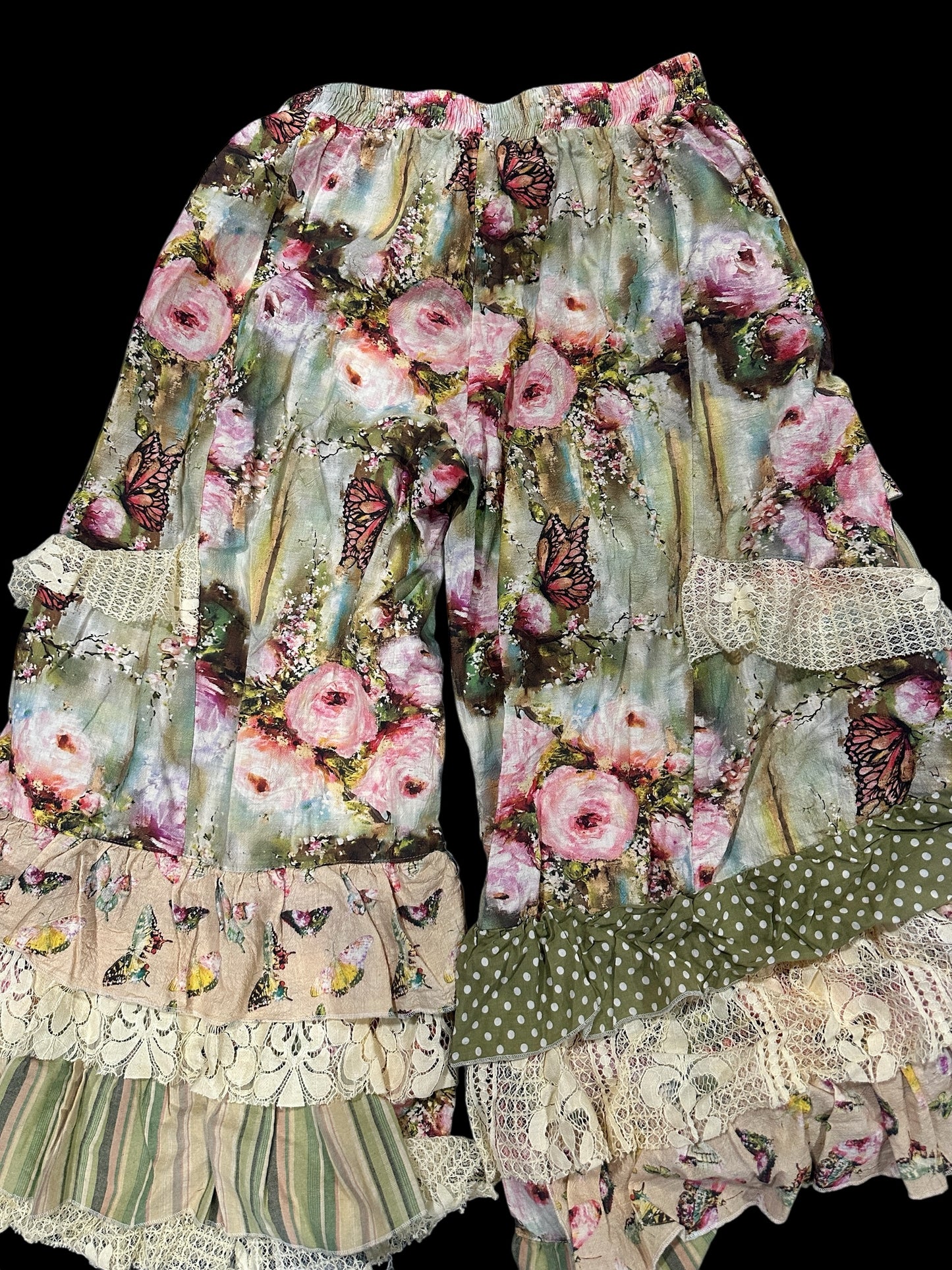 Butterfly One size Ruffle Pant