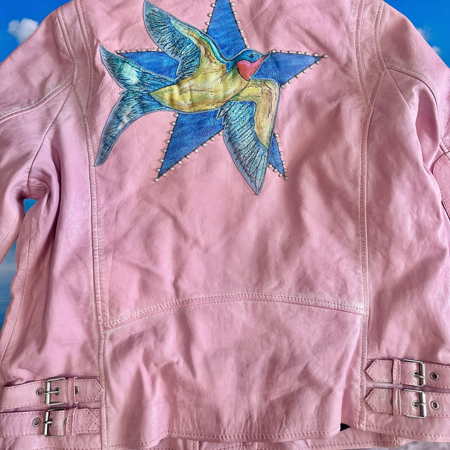 Leather Rare Bird Jacket