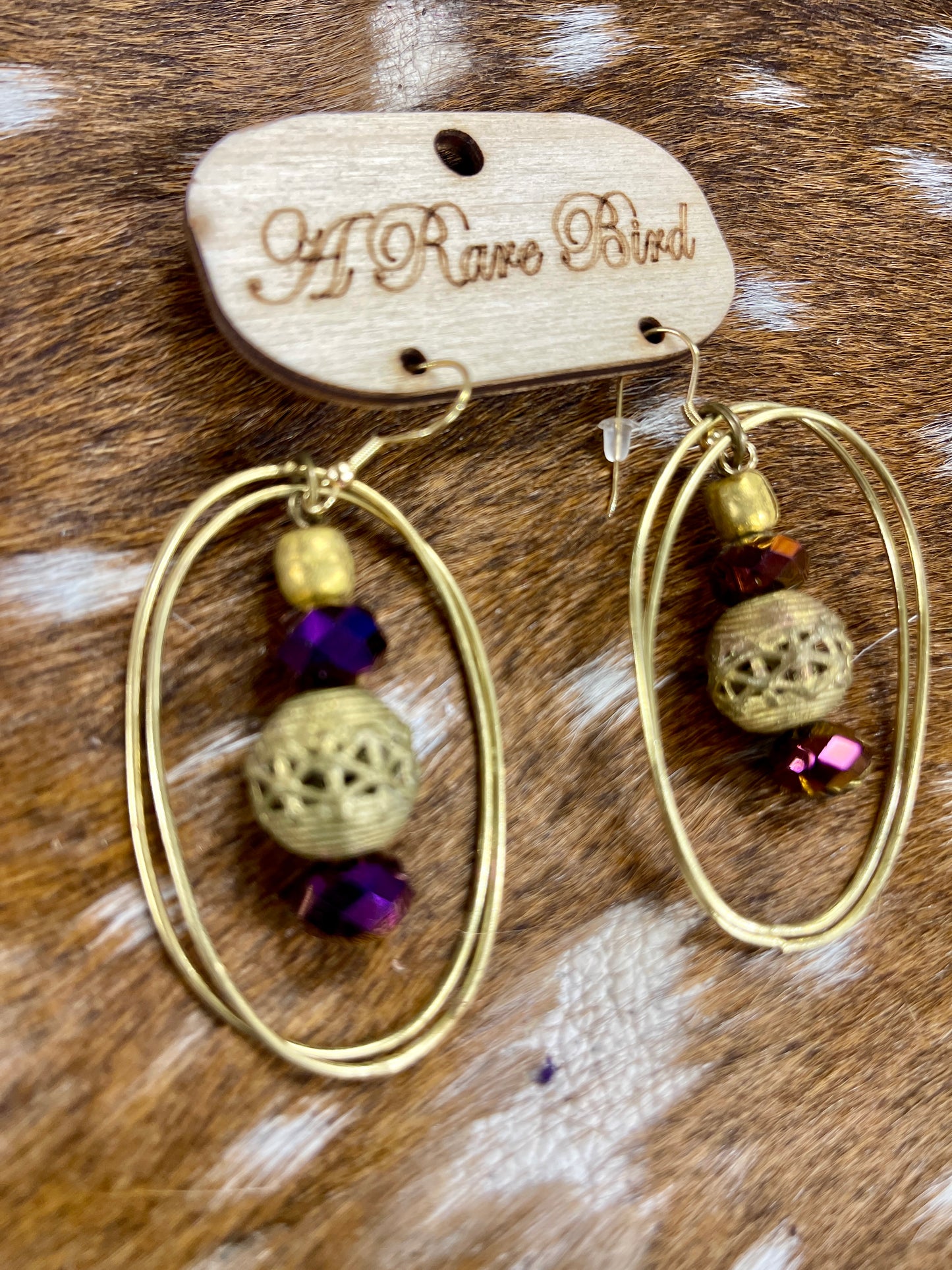 Crystal Loop Earrings