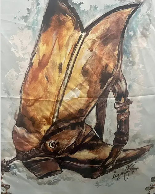 "Kickin Up Dust" Wild Rag