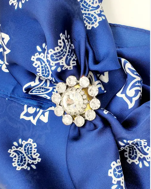 Crystal Button Slide