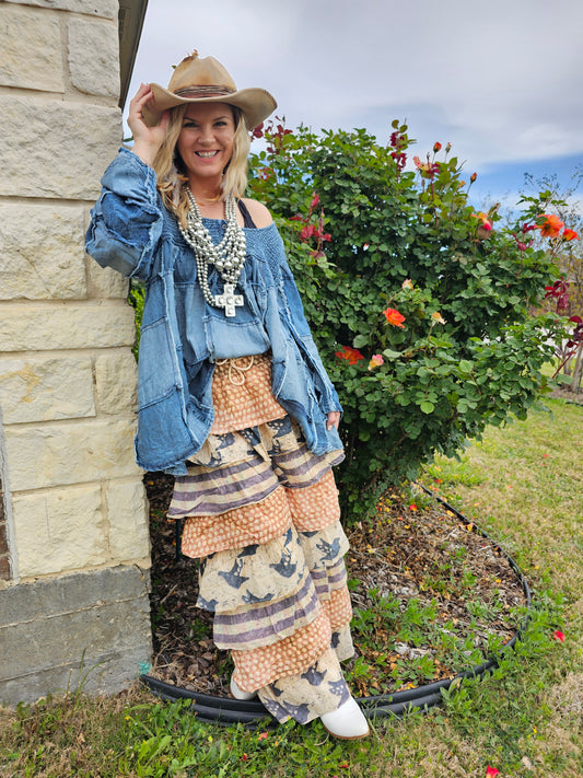 Birdie Ruffle Pants