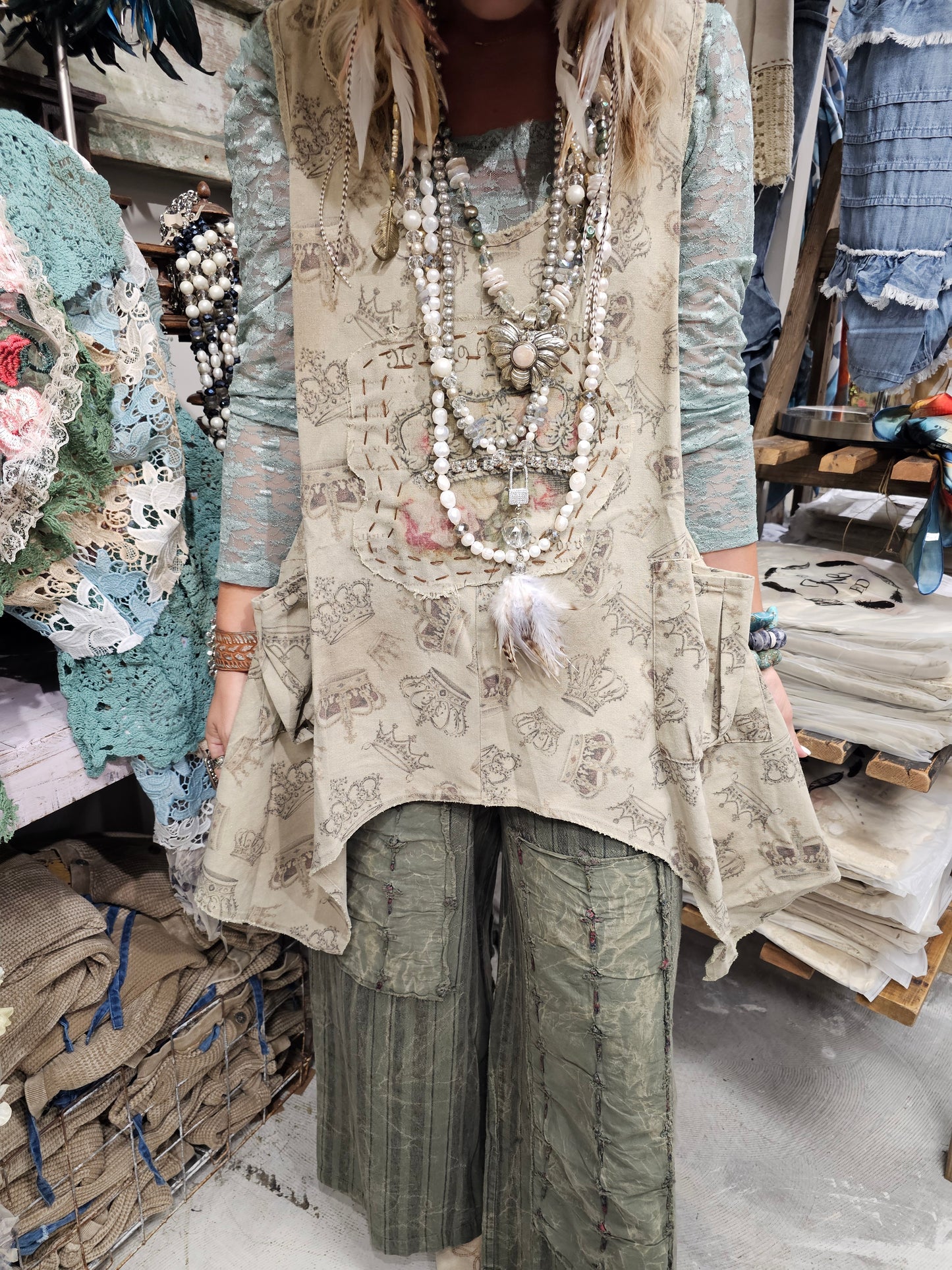 Crown of Glory Over Shirt/Dress