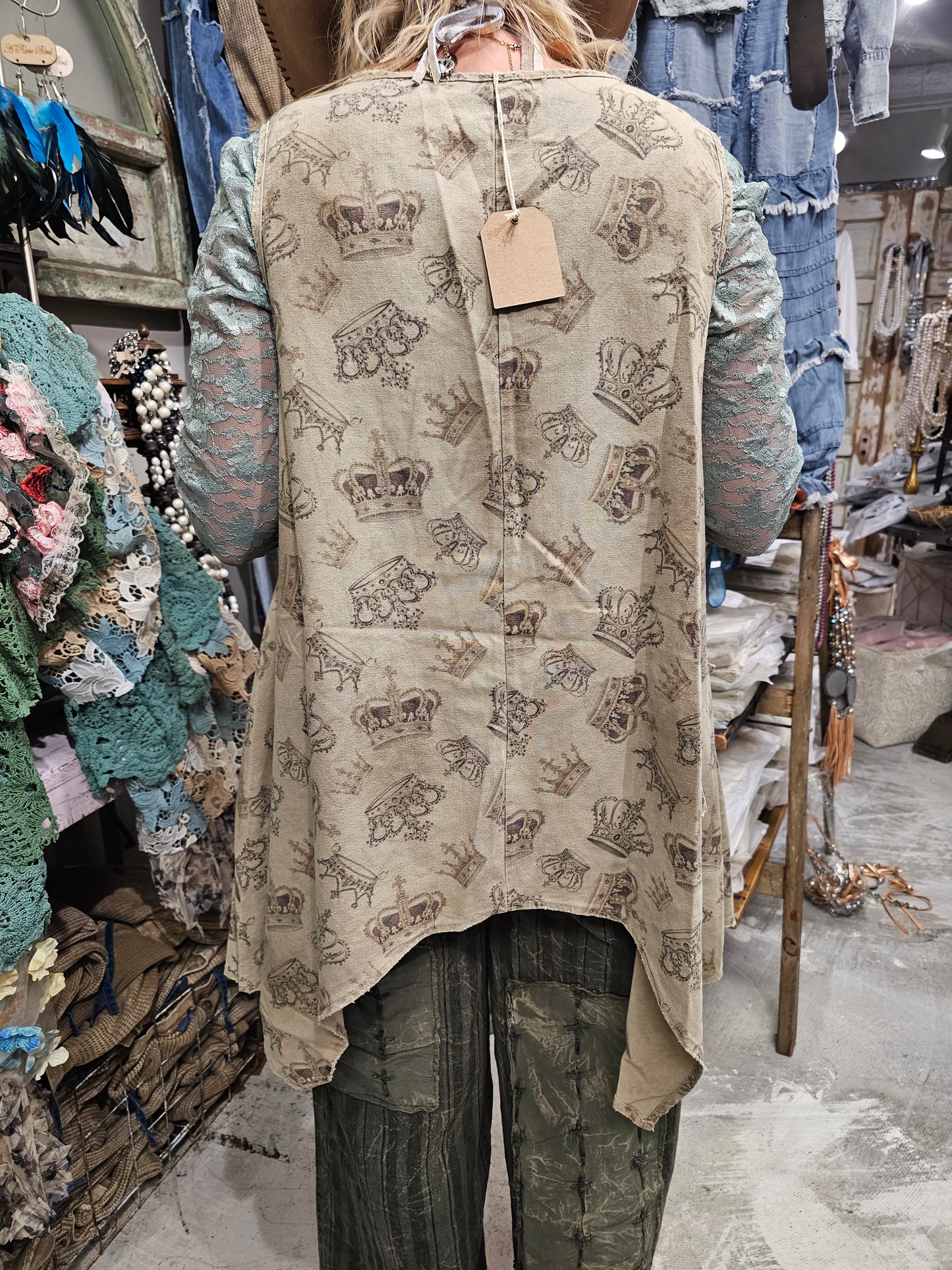 Crown of Glory Over Shirt/Dress
