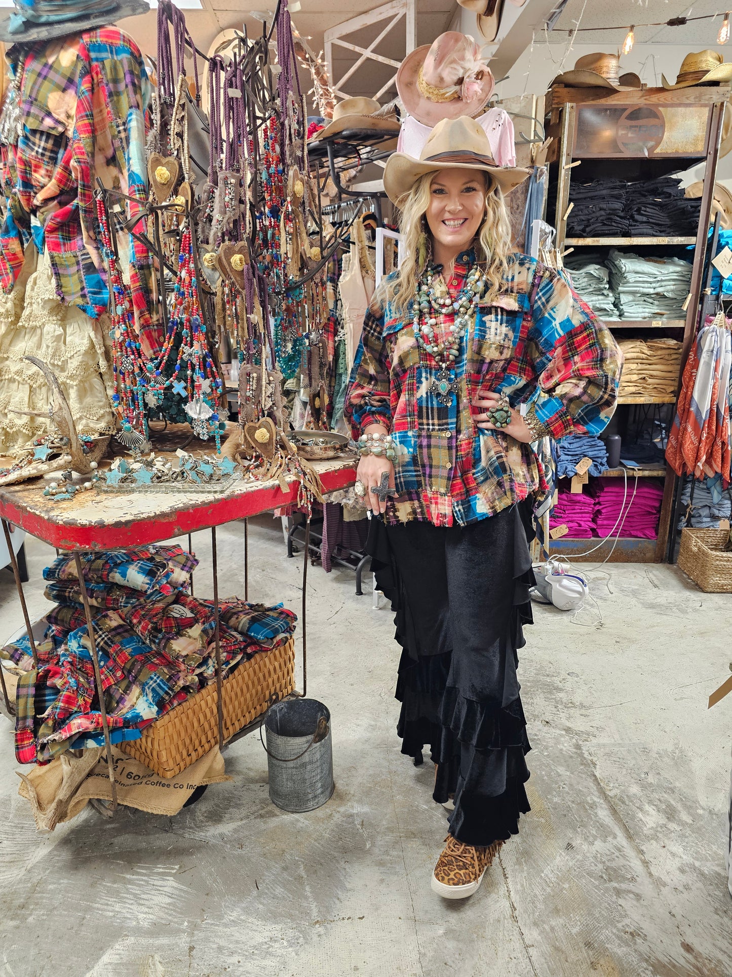 Zig Zag Flannel Shirt