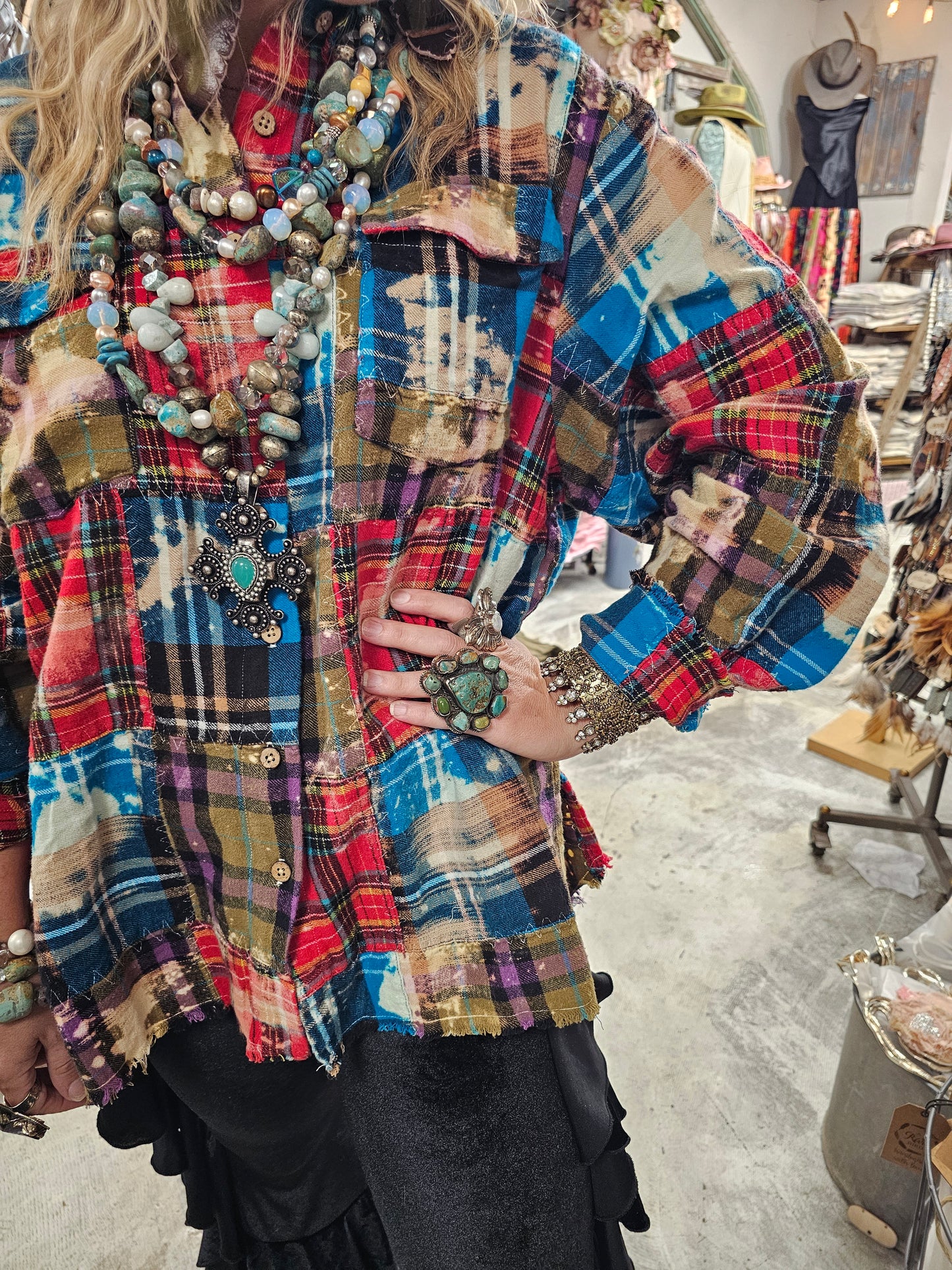 Zig Zag Flannel Shirt