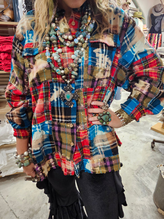 Zig Zag Flannel Shirt