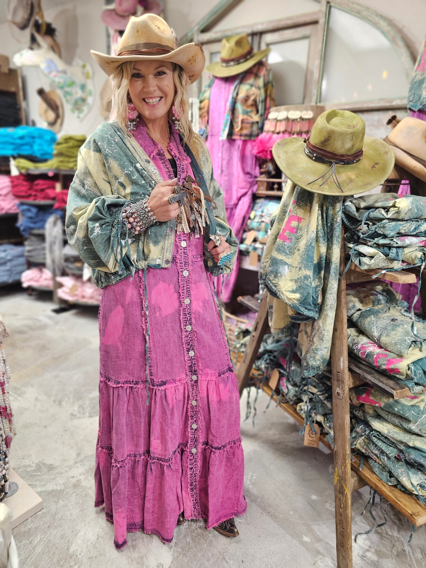 Pink Darling Tinsel Dress