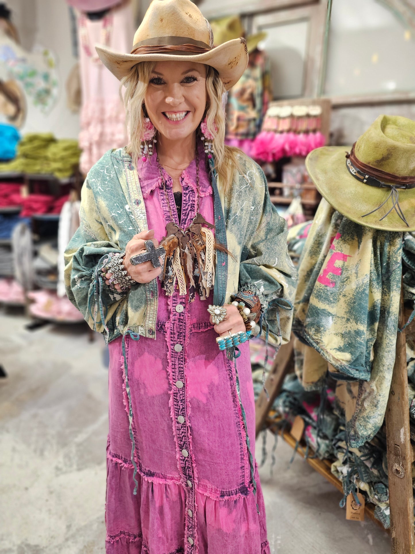 Pink Darling Tinsel Dress