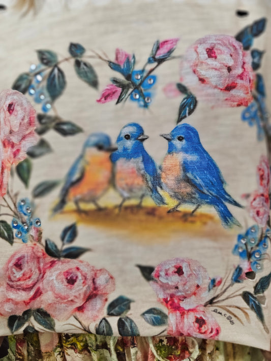 Tweetheart Tattered Tee