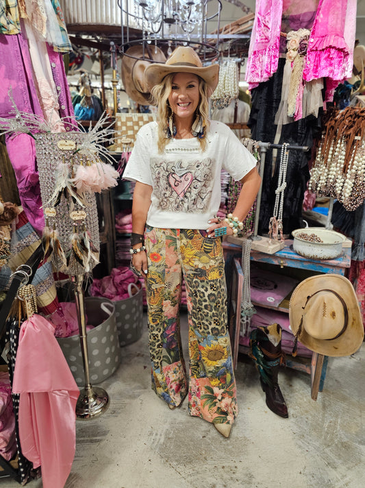 Whispering Dove Tattered Tee