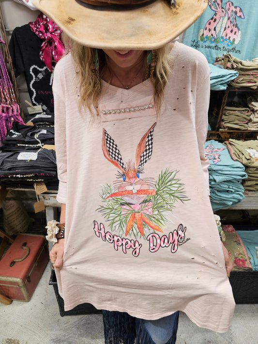 Hoppy Days Tattered Shirt