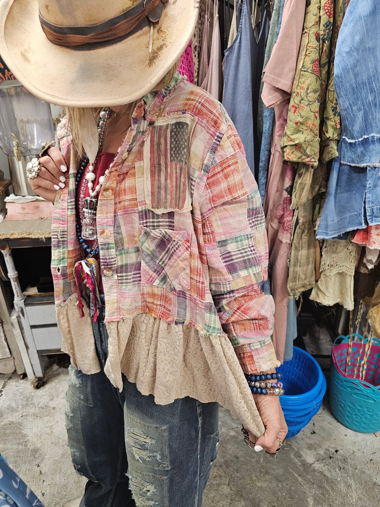 Liberty Belle Shacket