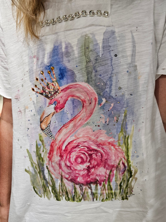 Flamazing Tattered Tee