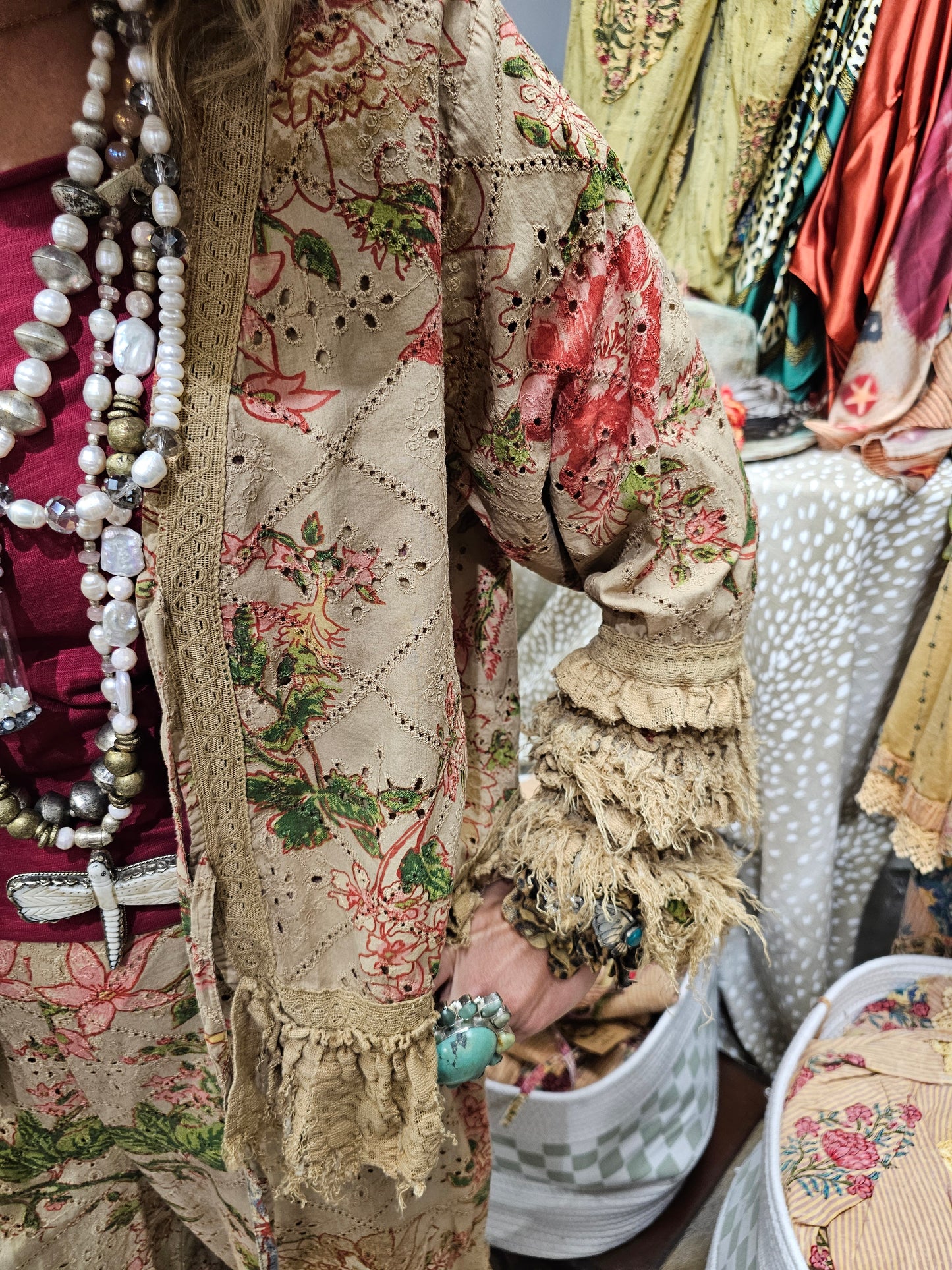 Tattered Flower Jacket