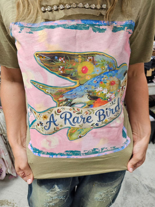 A Rare Birdie Tattered Tee