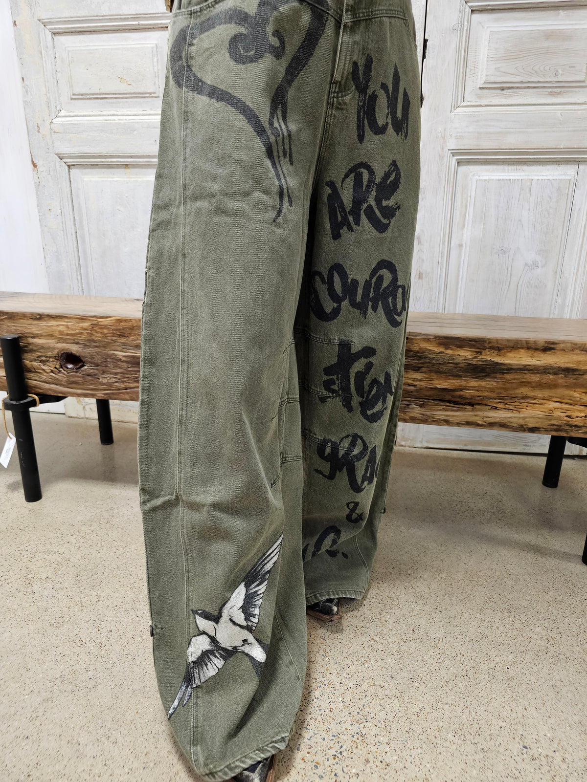 Brave Enough Barrel Jeans