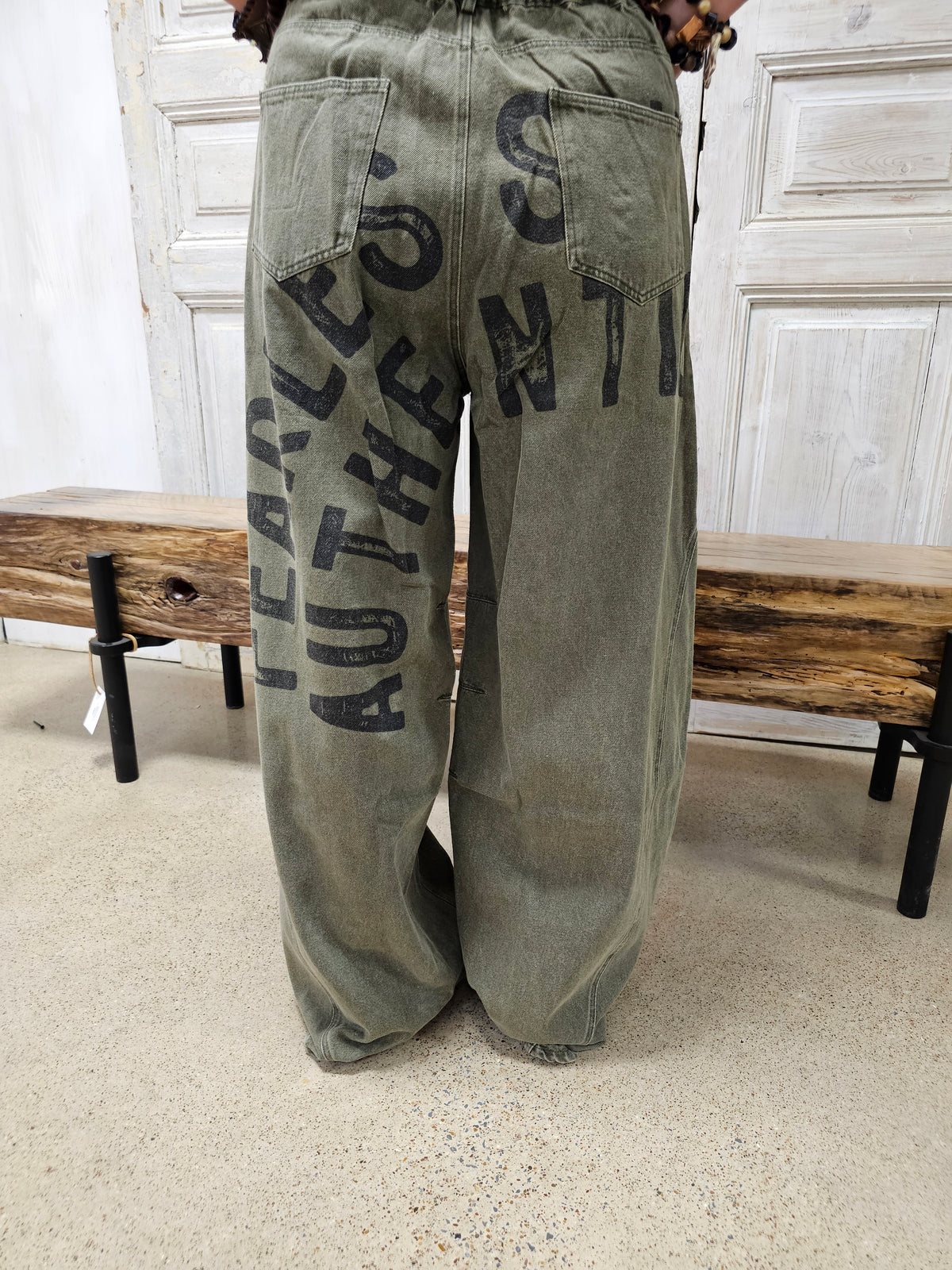 Brave Enough Barrel Jeans