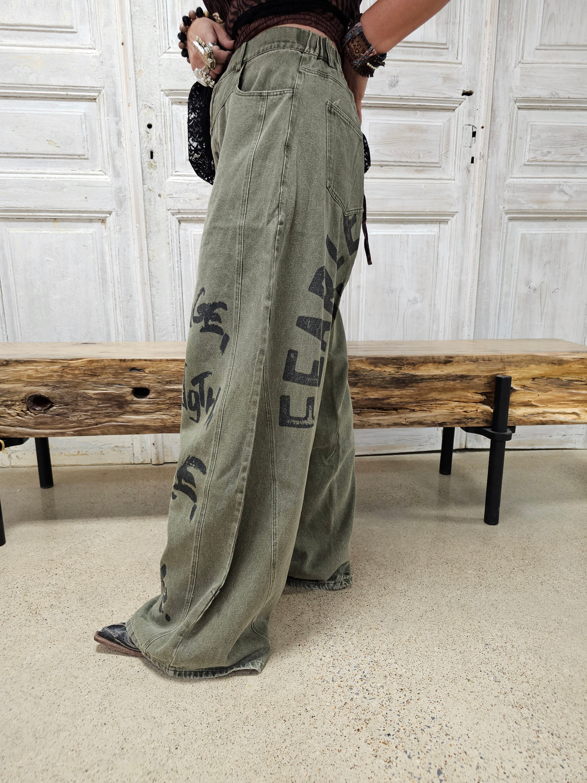 Brave Enough Barrel Jeans