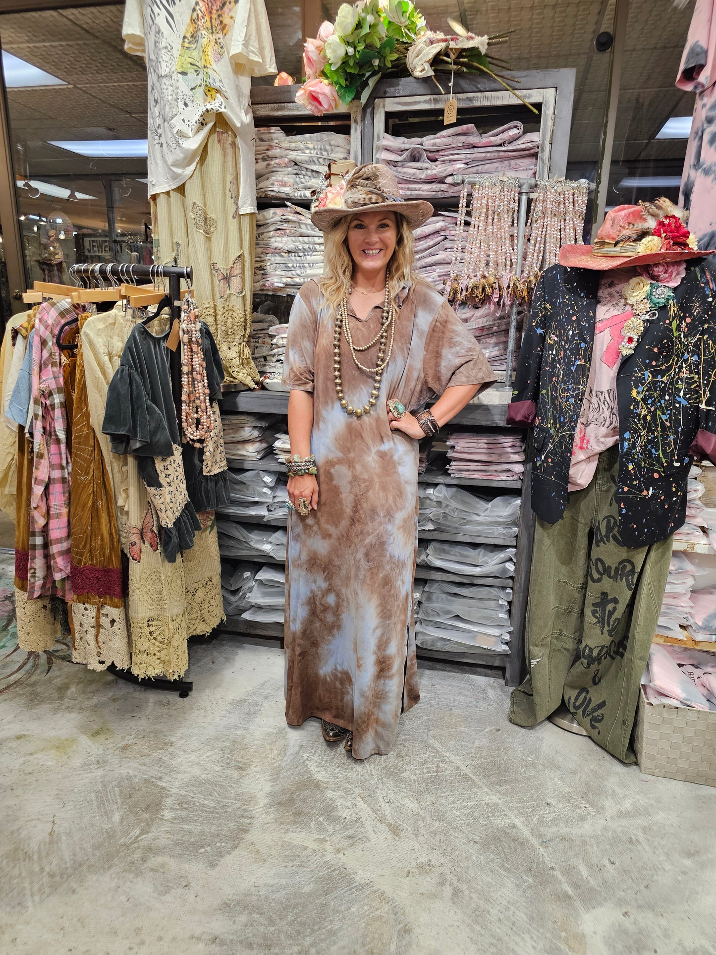 Dusty Road T-Shirt Dress