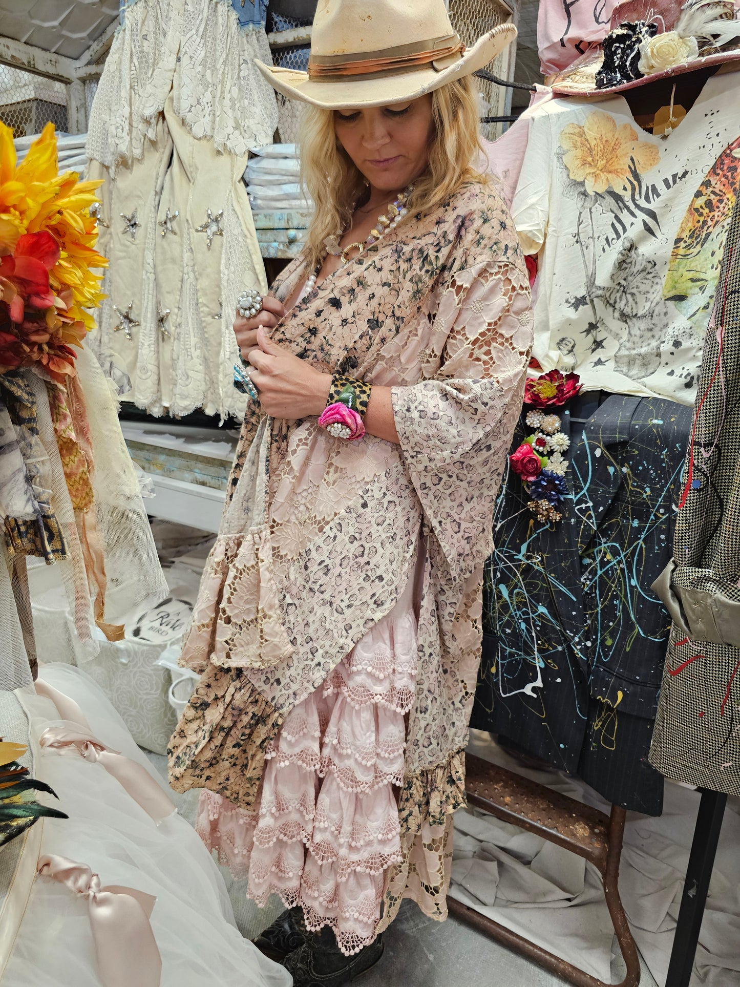 Lace Love Letter Duster