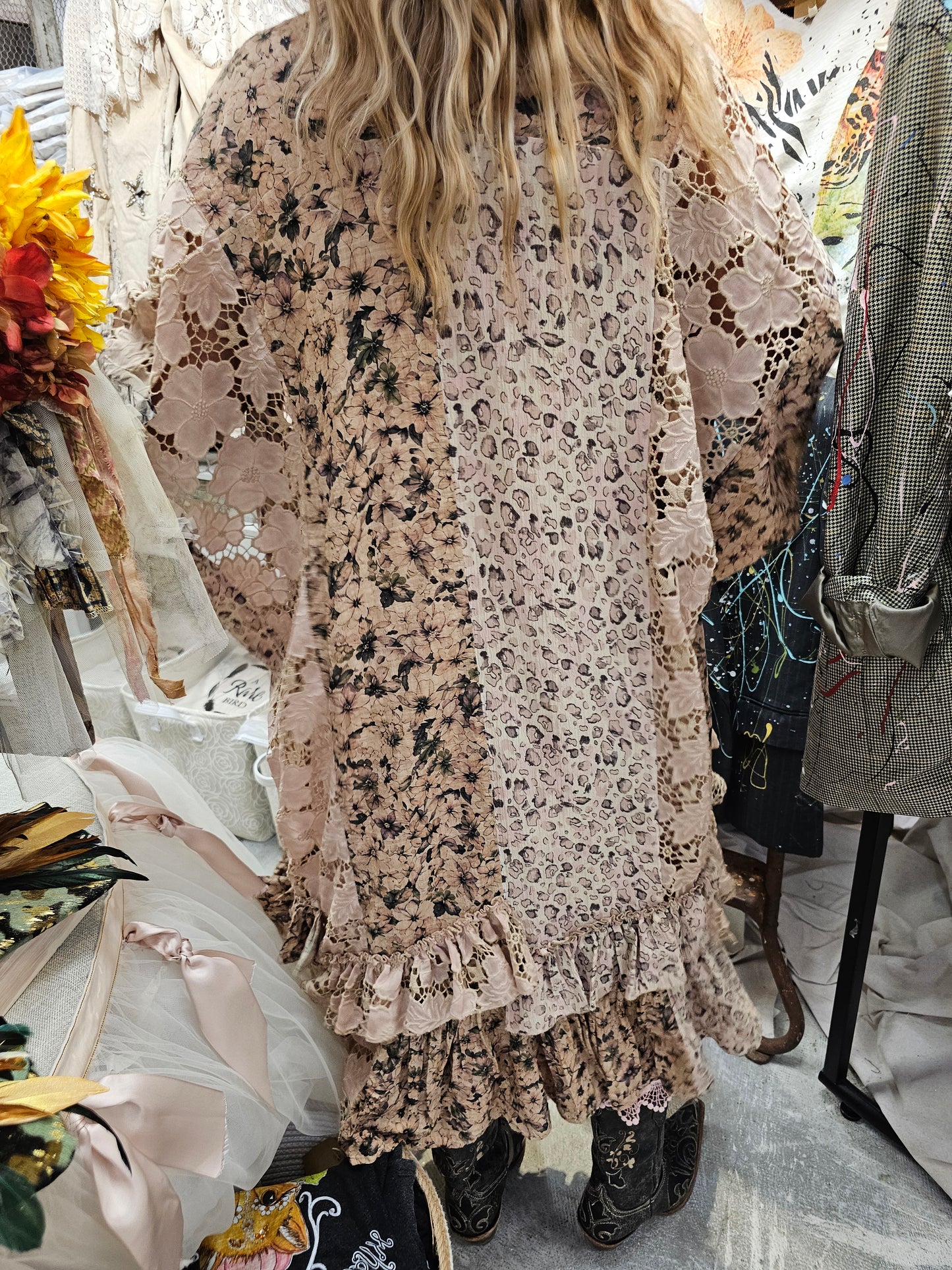 Lace Love Letter Duster