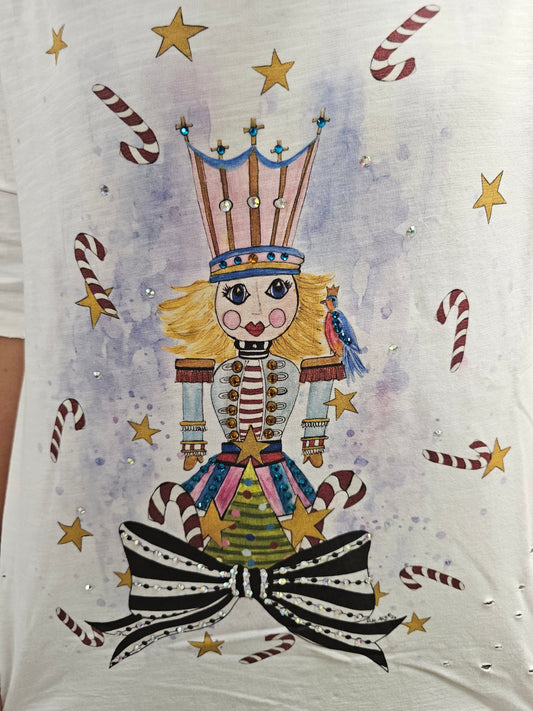 Miss Tinsley Twirl Tattered Tee