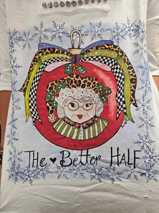 The Better Half Tattered Tee