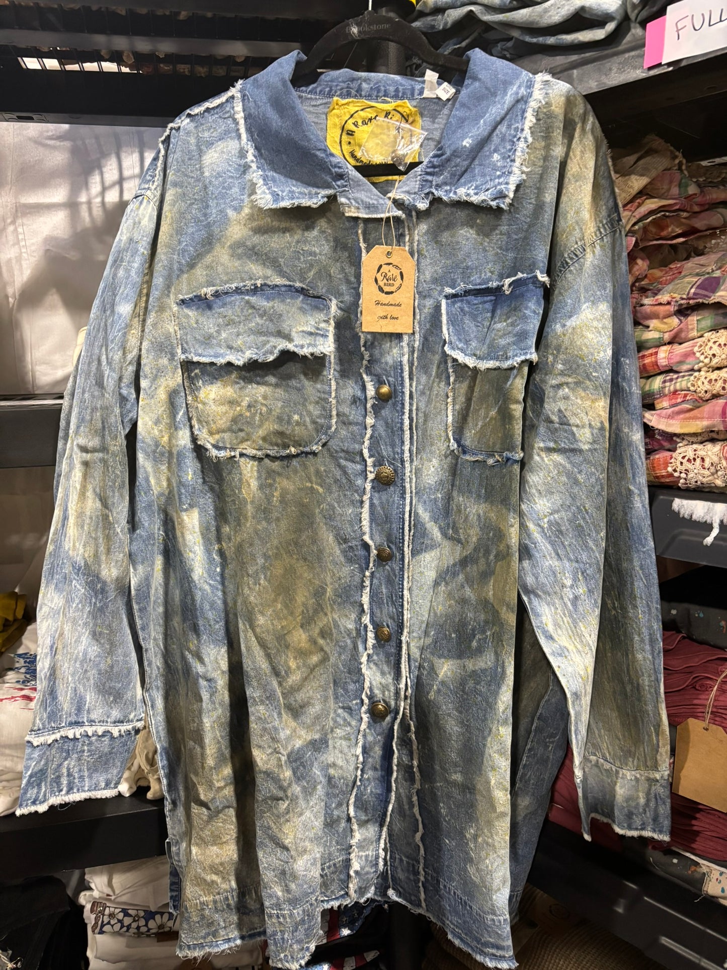 We The People Railroad Denim Shirt