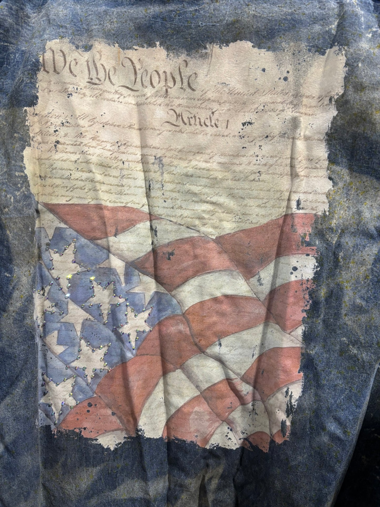 We The People Railroad Denim Shirt