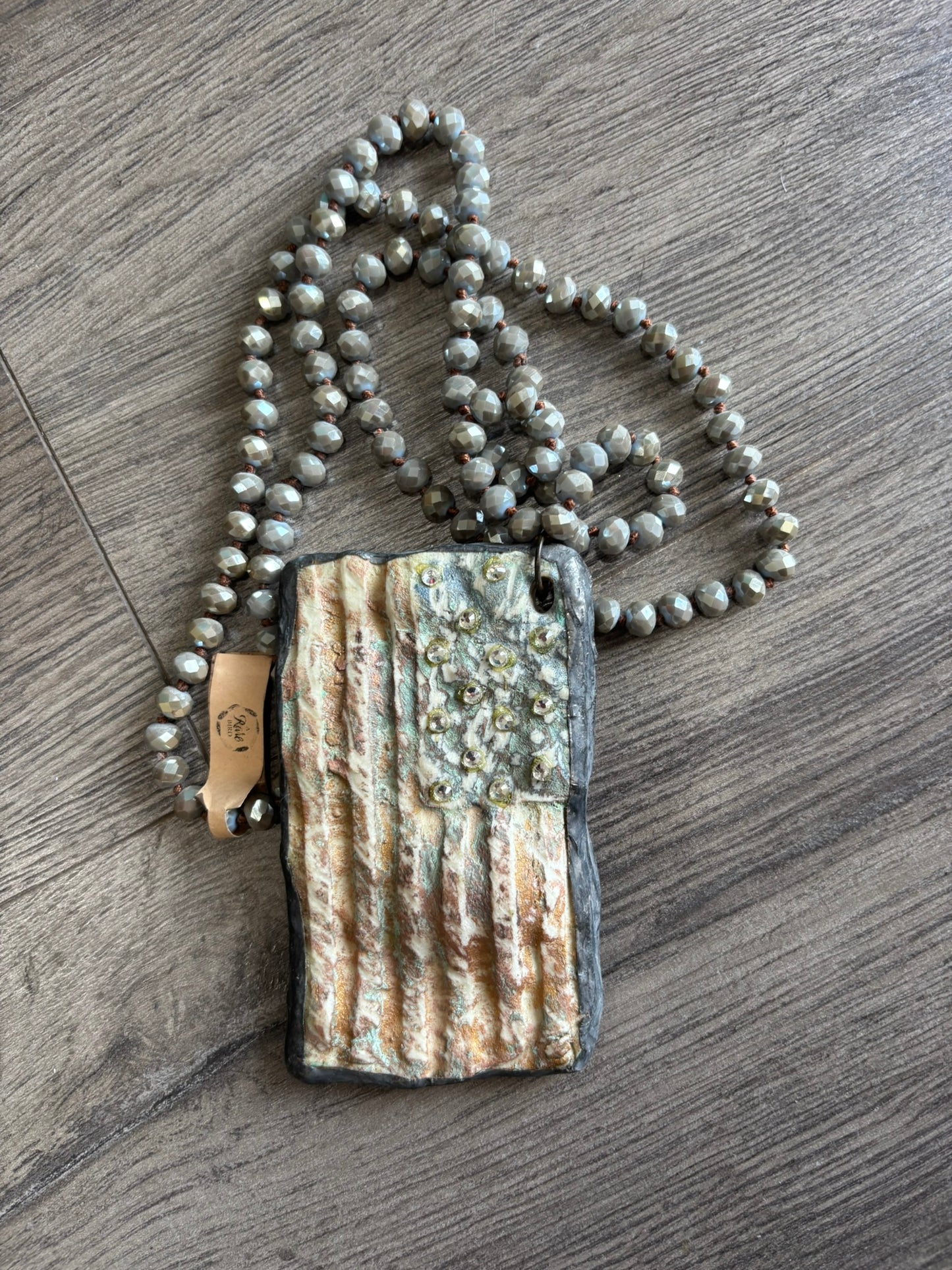 Old Glory Stone Necklace