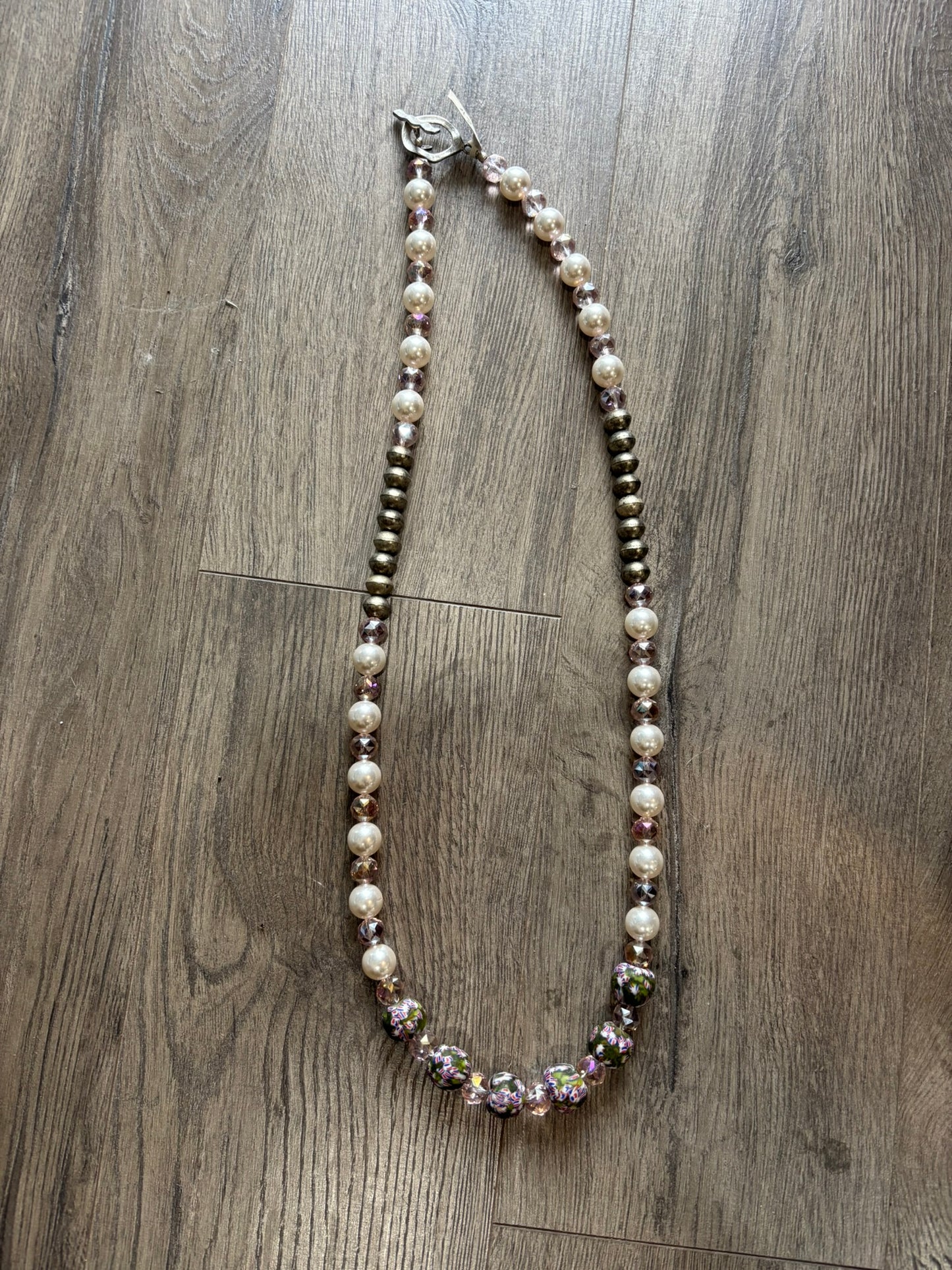 Enchanted Garden Pearl Necklace
