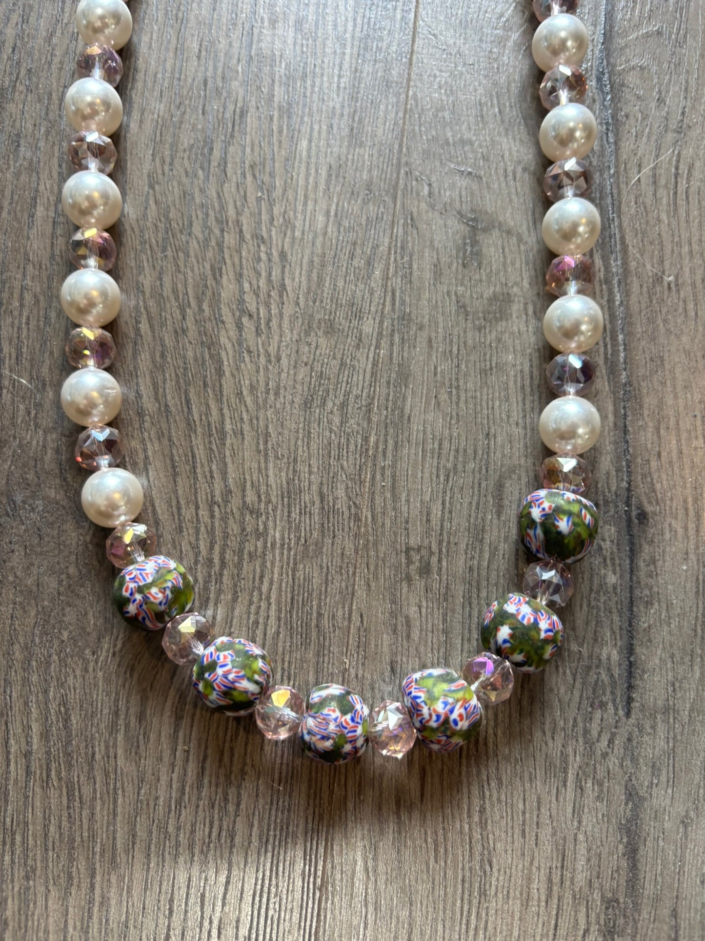 Enchanted Garden Pearl Necklace