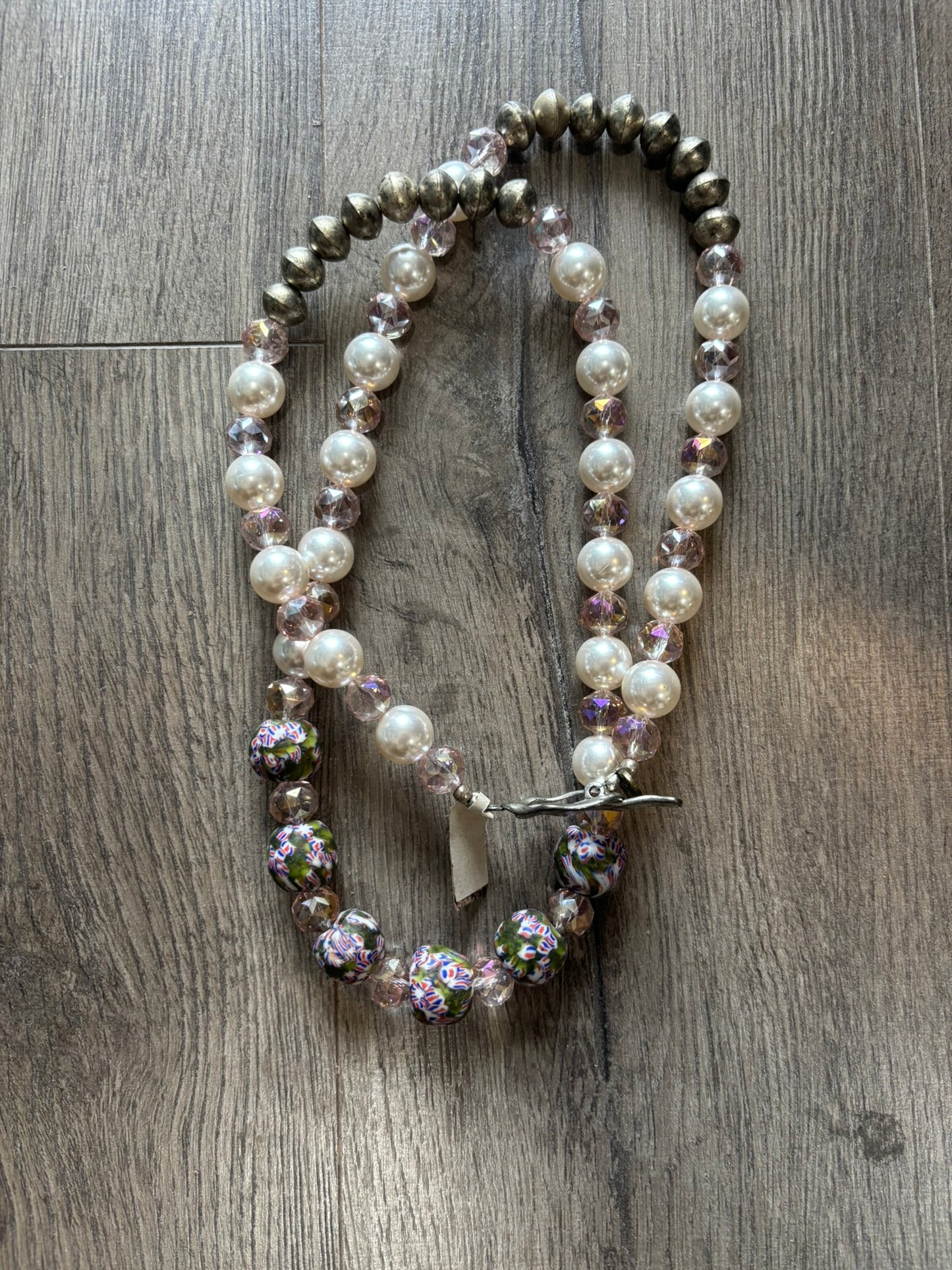 Enchanted Garden Pearl Necklace