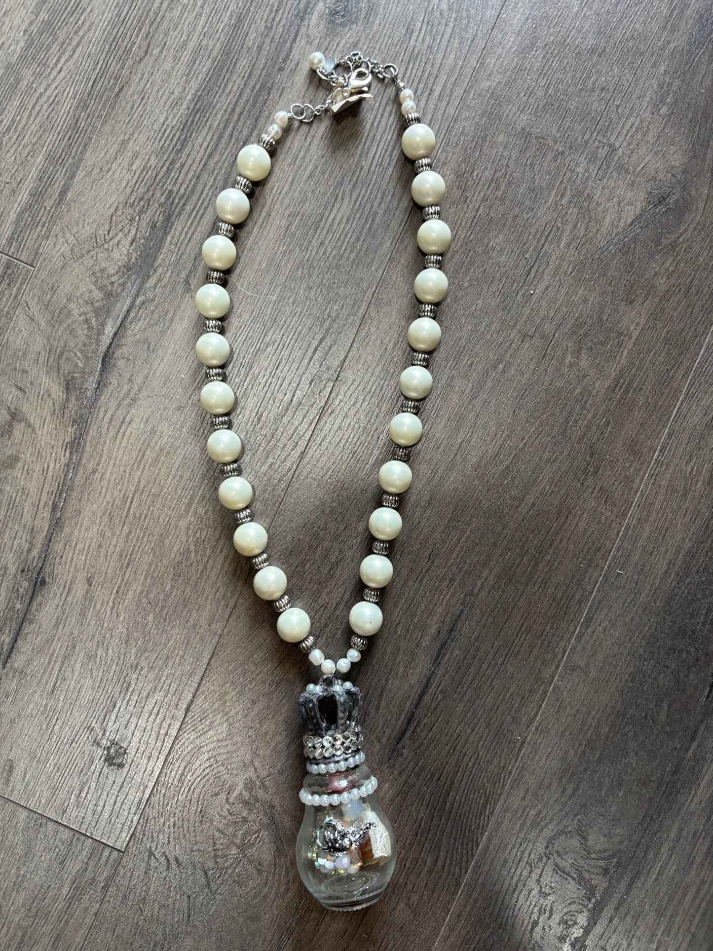 Majestic Wish in a Bottle Necklace