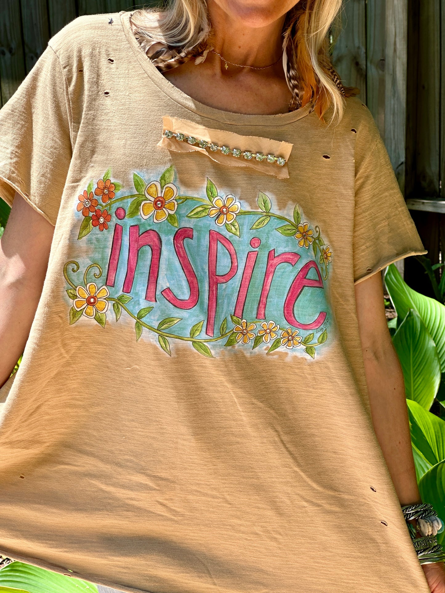 Inspire Tattered Shirt