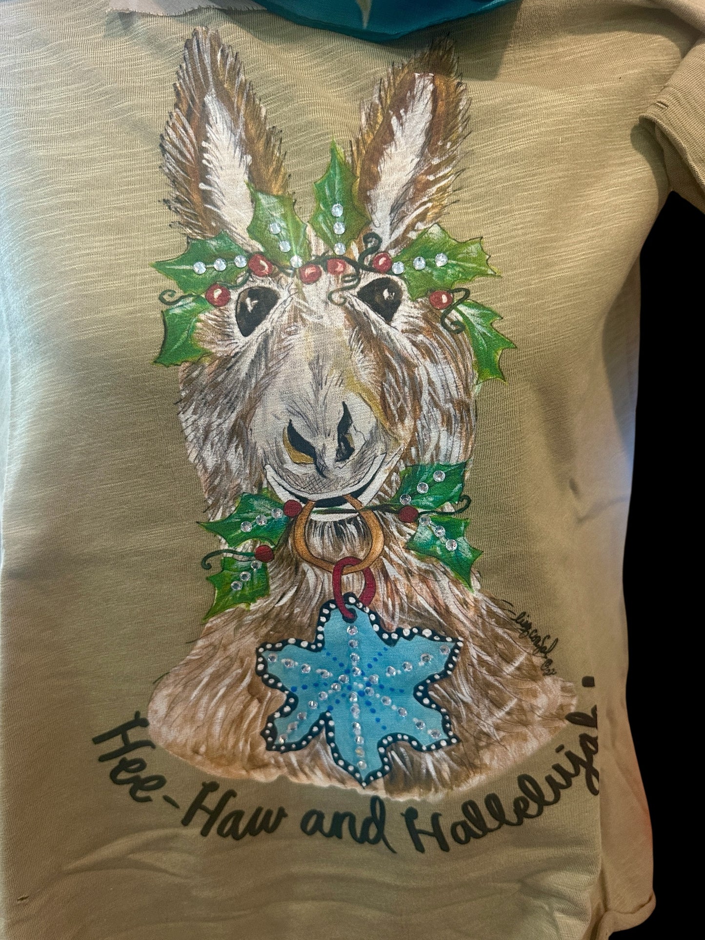 Hee Haw and Hallelujah Tattered Shirt