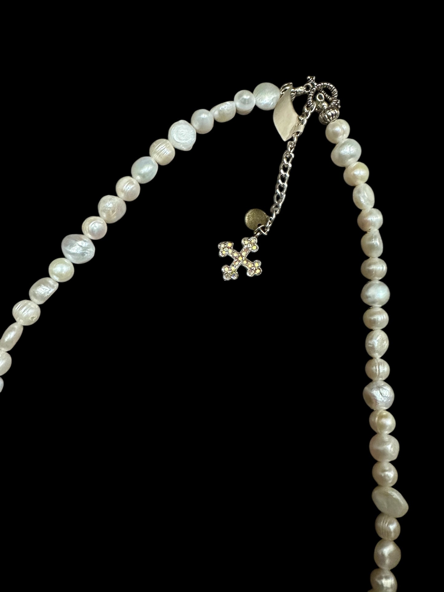 30" Natural Pearl with Extender