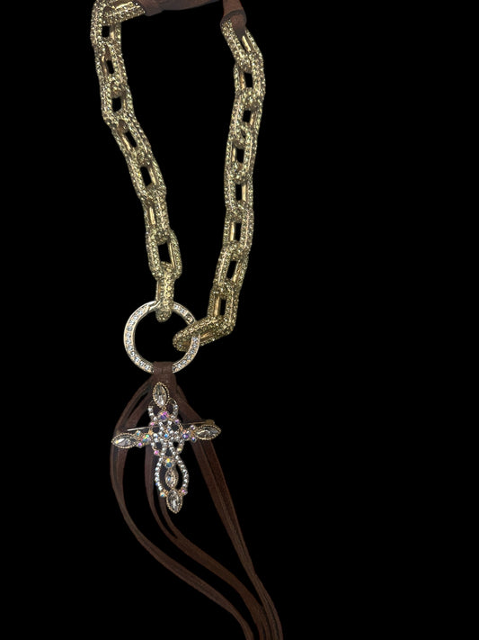 Golden Cross Necklace