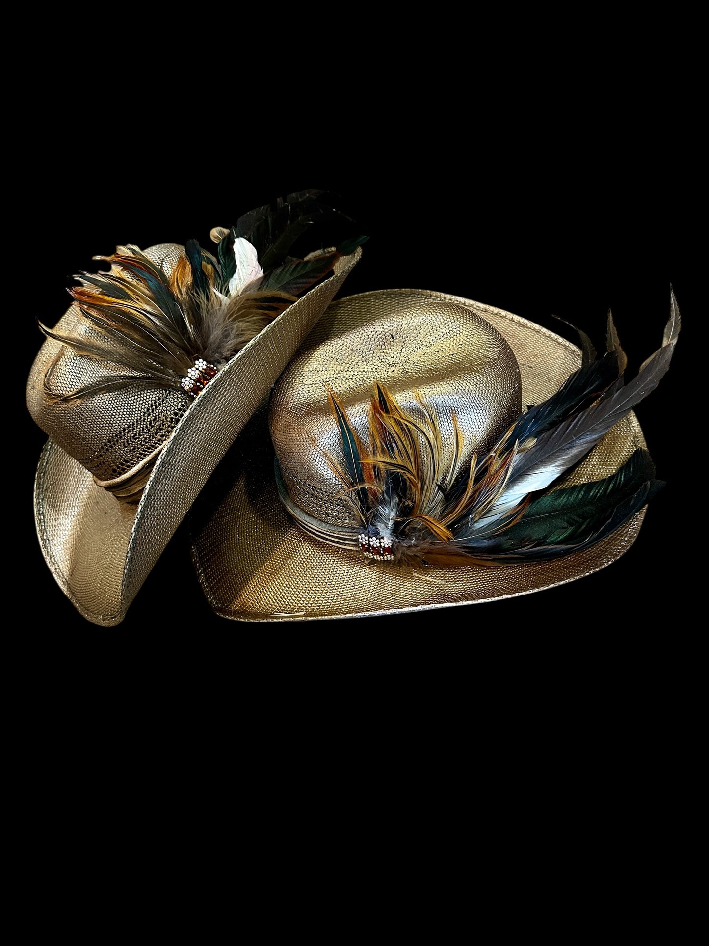 Golden Wheat Straw Hat