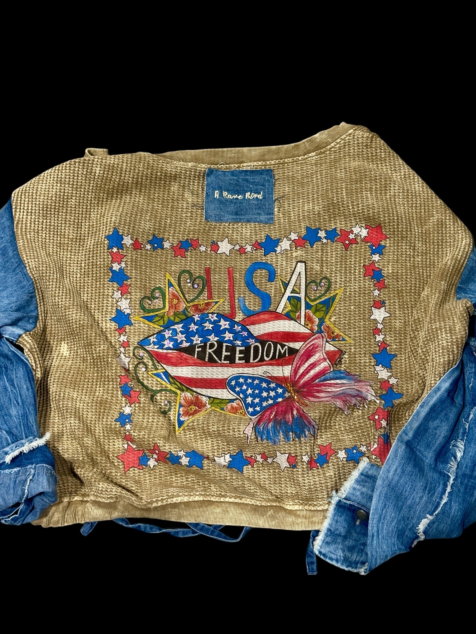 USA Freedom Waffle Jacket – A Rare Bird Retail