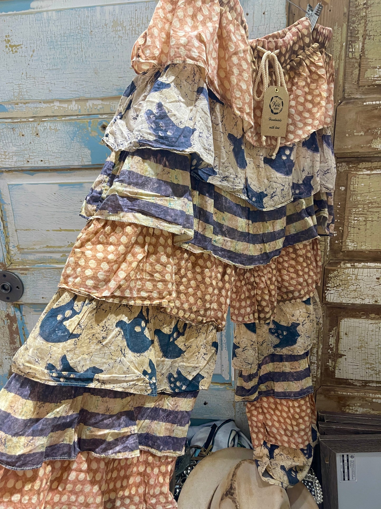 Peacock Feather Pants