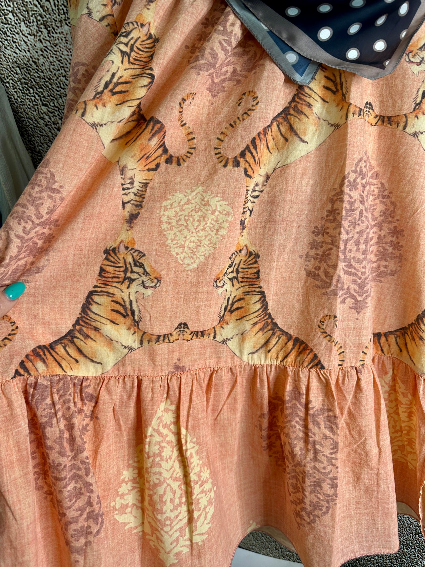 Dancing Tiger Shirt Dress
