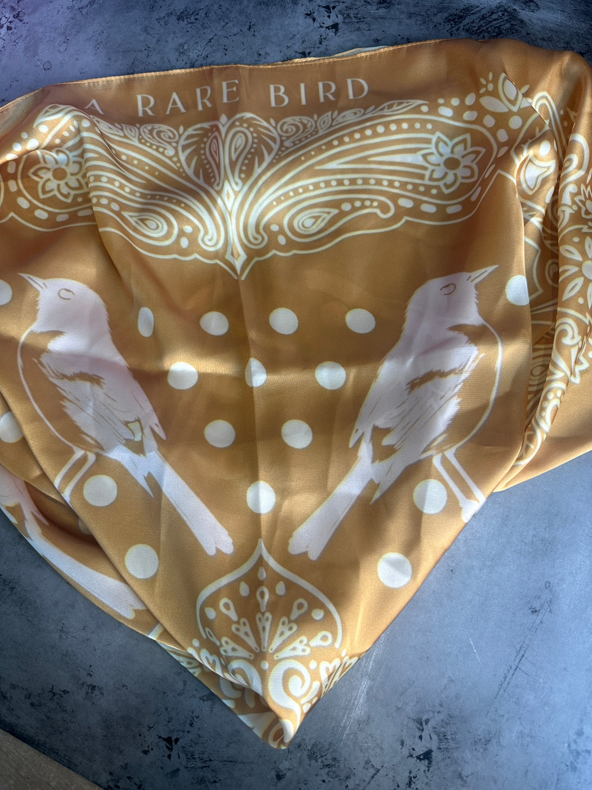 Golden Rag Golden Rare Birds Wild Rag – A Rare Bird Retail