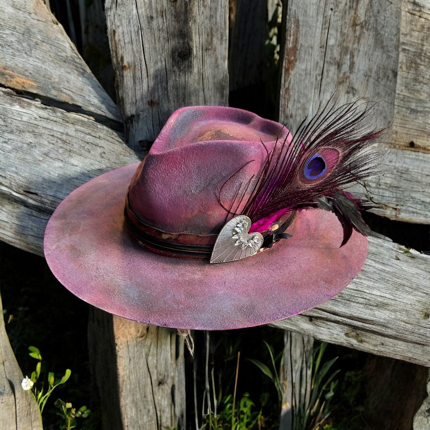 Distressed Vintage Sweetheart Hat